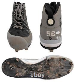 CC Sabathia Signed & Inscribed Game Used 2009 Yankees World Series Champs Cleat
