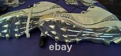 CHAMP BAILEY AUTO GAME USED CLEATS AIR MICHAEL JORDAN NIKE PROMO 3-D WithCOA