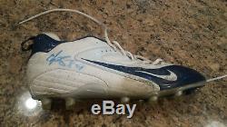 CHAMP BAILEY Denver Broncos signed, game used Nike cleat withphoto proof