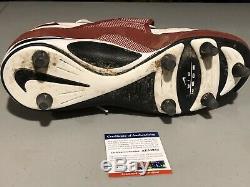 CHRIS DOLEMAN Game Used Signed Autographed Cleats Shoes San Francisco 49ers PSA