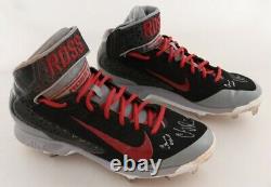 CODY ROSS Signed Game-Used Pair of Nike Baseball Cleats Inscribed Game Used #7