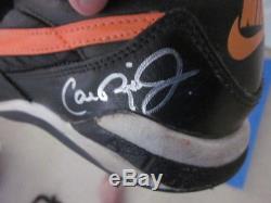 Cal Ripken Jr Game Used Nike Cleats Both Signed