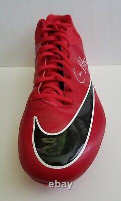 Cameron Brate Autographed Signed Game Used Nike Cleat Tampa Bay Buccaneers JSA
