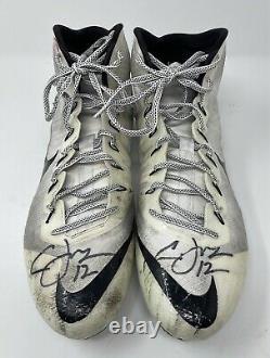 Cardale Jones GAME USED Ohio State Football Cleats 2014 NTL CHAMPS PSA/DNA