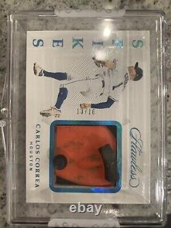 Carlos Correa 2019 Panini Flawless Spikes Game Used Cleat Relic /16 Astros