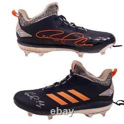 Carlos Correa Autographed Game Used Houston Astros Cleats Signed Jsa 5