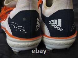 Carlos Correa Game Used Worn Autographed Signed Adidas Custom Cleats COA