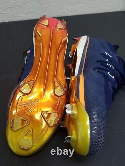 Carlos Correa Game Used Worn Autographed Signed Adidas Custom Cleats Jsa COA