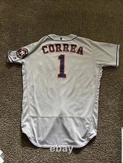 Carlos Correa Houston Astros Game Used Jersey 2016 Photo-matched
