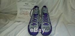 Carlos Gonzalez 2012 Home Run Derby Game Used Autograph Cleats Rockies Mlb
