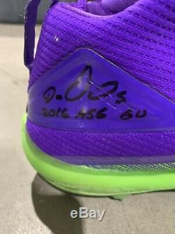 Carlos Gonzalez Colorado Rockies Game Used Cleats 2016 ASG MLB Auth Signed