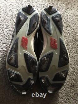 Chad Bell Game Used Auto Cleats Rangers Braves Hanwha Eagles