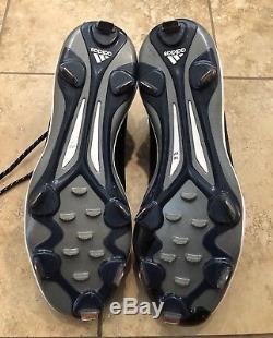 Chance Adams GAME USED 2017 CLEATS signed auto spikes YANKEES prospect
