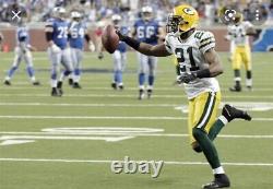 Charles Woodson Packers Game Used Worn Cleats At Lions Interception Pick 6