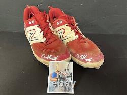 Chase Meidroth Boston Red Sox Auto Signed Game Used 2023 Cleats