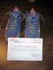 Chicago Cubs Game Used Autographed Geovany Soto 2009 Custom Road Cleats Shoes