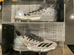 Chicago Cubs Kris Bryant Game used Cleats Topps Certified auto 1/1 edition Rare