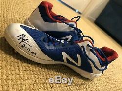 Chris Taylor Signed Game Used World Series Cleats (Lojosports Certified)
