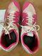 Christian Arroyo Game Used Pink Cleats 2017 Mother's Day SF Giants MLB Auth