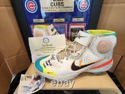 Christopher Morel Chicago Cubs Signed 2022 Game Used Cleats