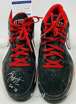 Cincinnati Reds Joey Votto Signed Game Used Cleats PSA DNA COA V78337