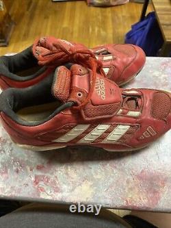 Clay condrey Autographed Game Worn Cleats Scranton, Wilkes-Barre Red Barons