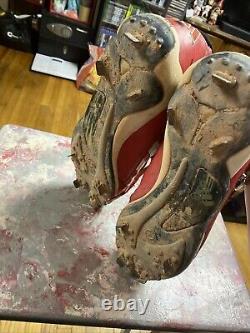 Clay condrey Autographed Game Worn Cleats Scranton, Wilkes-Barre Red Barons