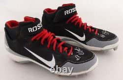 Cody Ross Game Used Nike Cleats Autographed & Inscribed Beckett BAS Holo