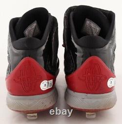Cody Ross Game Used Nike Cleats Autographed & Inscribed Beckett BAS Holo