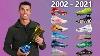 Cristiano Ronaldo The Evolution Of Cr7 Football Boots 2002 2021