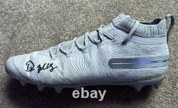 DK Metcalf Game Used Worn Signed Autographed Seattle Seahawks PE Cleat