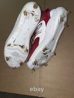 Dairon Blanco Monarchs Game Used Cleats