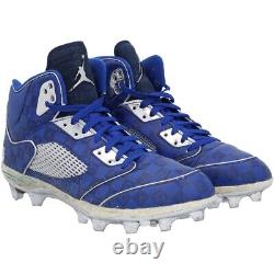 Dak Prescott Game Used Worn Cleats Nike Jordan V Custom Cowboys Fanatics LOA