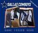 Dallas Cowboys Team Issued Game Issued Not Worn Gear Cleats and Gloves Lot