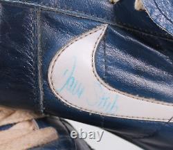 Dave Stieb signed game worn used Toronto Blue Jays cleats! RARE! MEARS LOA