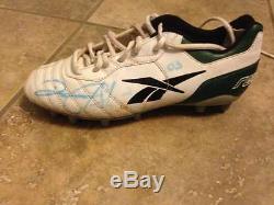 David Akers Autographed Game Used Cleat