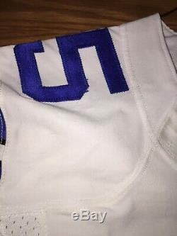 David Irving Dallas Cowboys Game Used Worn Jersey Cleats Chiefs #95 Demolished