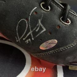 David Ortiz Autographed Boston Red Sox Game Used Cleat Signed Steiner GU