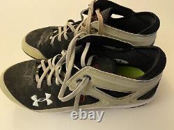 Delmon Young Game Used MLB Baseball Cleats