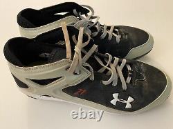 Delmon Young Game Used MLB Baseball Cleats