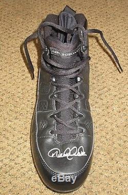 Derek Jeter Game Used Signed Jordan Cleat Steiner Ny Yankees Auto Mint Bold