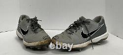 Diego Cartaya Dodgers #1 Prospect Signed Game Used Nike Cleats Bas Bh019512/13