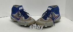 Diego Cartaya Dodgers #1 Prospect Signed Game Used Nike Cleats Bas Bh019514/15