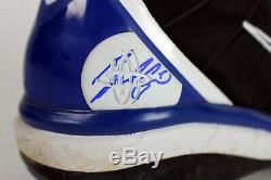 Dodgers Zack Greinke Signed Cy Young Season Game Used Cleats BAS #B03444