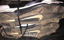 Domingo Acevedo New York Yankees Signed 2015 Game Used High Top Cleats