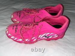 Drake Baldwin Atlanta Braves Signed Auto 2024 Game Used Mother's Day Cleats