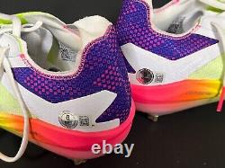 Drew Gilbert New York Mets Auto Signed 2024 Game Used Cleats Beckett Hologram