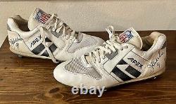 Early 90's JIM McMAHON MINNESOTA VIKINGS SIGNED GAME USED CLEATS CHICAGO BEARS