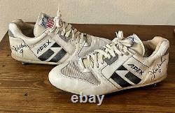Early 90's JIM McMAHON MINNESOTA VIKINGS SIGNED GAME USED CLEATS CHICAGO BEARS