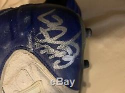 Eddie George 1997 Game Used Cleats Houston Oilers Pro Football NFL Pair Shoes 14